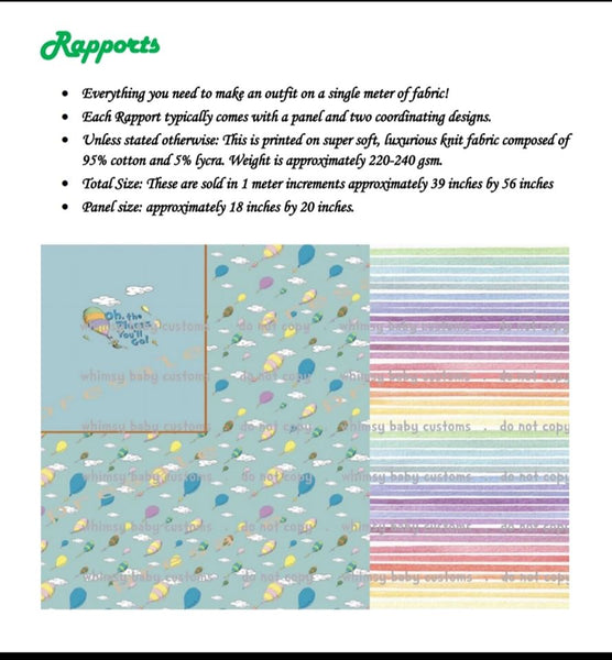Monthly Group Preorder - Rapport Watercolour Pastel Dino's