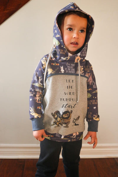 Monthly Group Preorder Wild Things Let the Wild Rumpus Start on Heather Grey