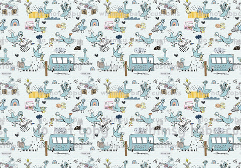 Monthly Group Preorder Fabric Pigeon Bird
