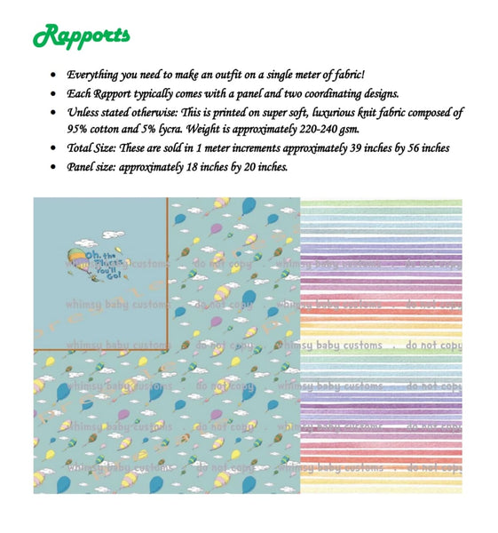 Monthly Group Preorder -  Wild Things on Navy Rapport