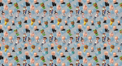 Fabric Boss Baby (Approx 1.5 m on CL)