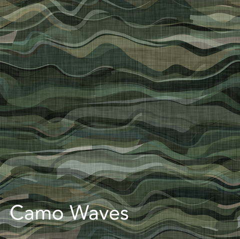 Fabric Camo Waves