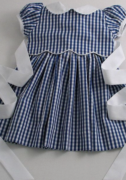 Blue Gingham on Woven