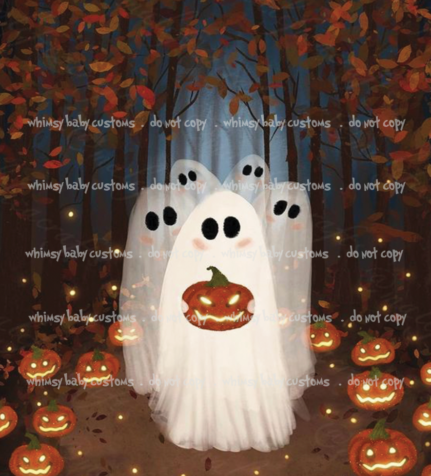 Child Panel Halloween Ghosts FULL Panel