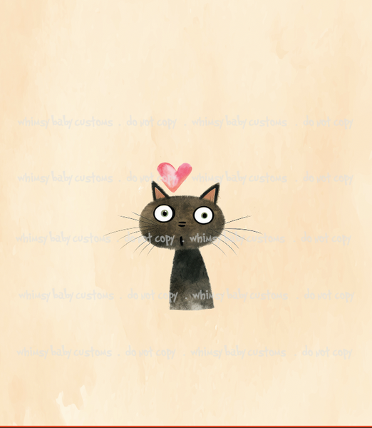 December 2023 Preorder - Valentine Cat Child Panel