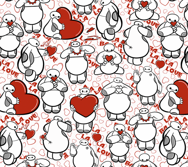 Monthly Group Preorder -  Fabric Baymax Love