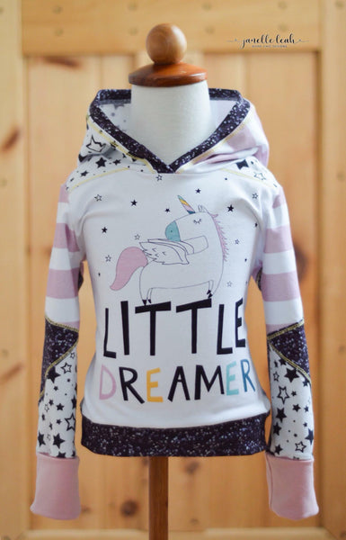 596 Little Dreamer Unicorn Child Panel