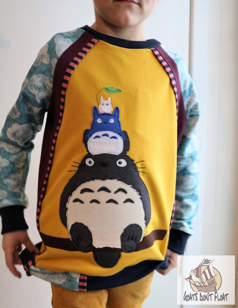 My Neighbour Totoro Applique Tutorial Only