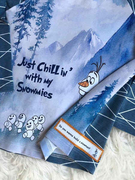 Child Panel - Cold Sisters 2: Snowman Just Chillin' with my Snomies