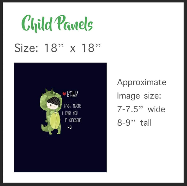C088 MNT Forest Spirit in the BLUE Forest FULL Child Panel