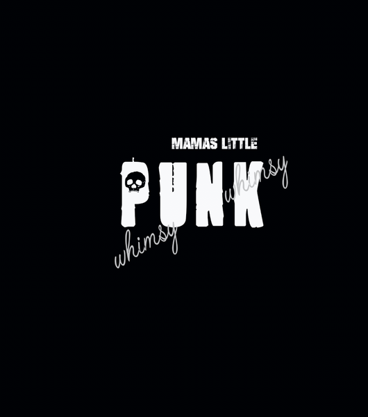 387 Mama's Little Punk Child Panel