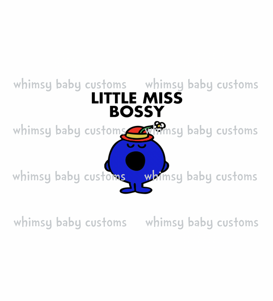 714 Little M Bossy Child Panel