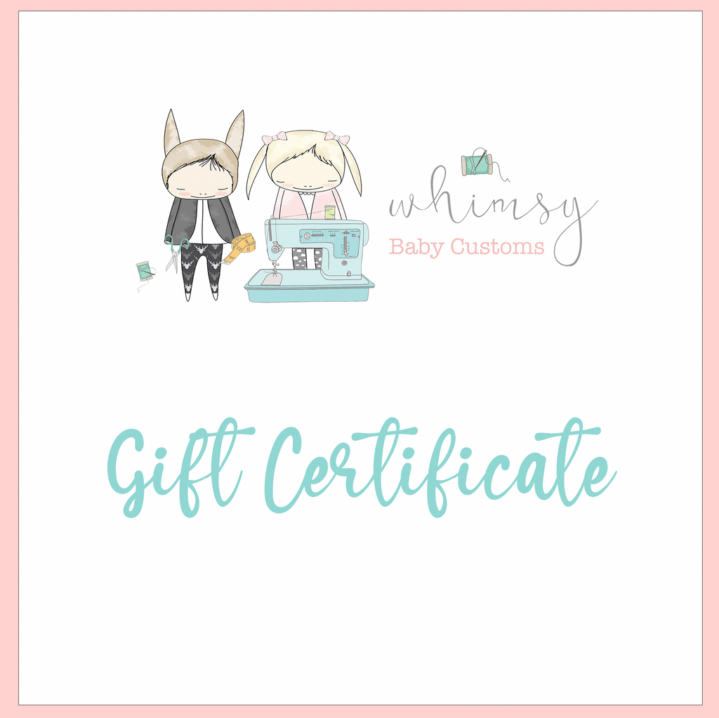 Whimsy Gift Certificate