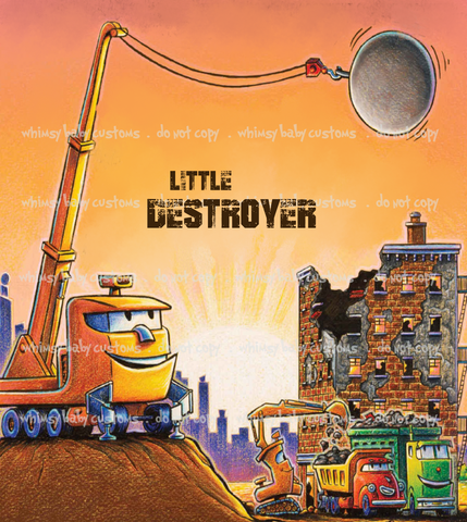 709 Child Panel Construction Site Mission: Demolition Little Destroyer