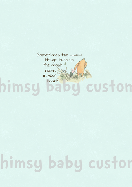 I005 Infant Panel Rapport - Honey Bear Sometimes the Smallest Things