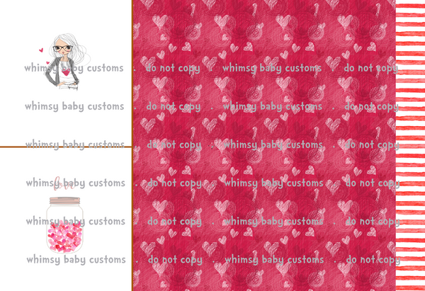 December 2022 Preorder - Girl with Heart Shirt and Love (2 Panel) Rapport